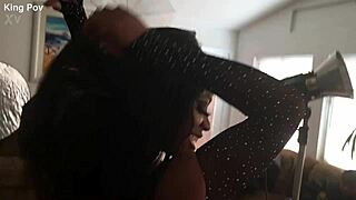 Kaiya Rose Sucks Big Black Cock