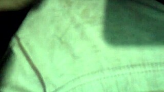 Shemale with big cock performs cumshot with sounding in a wild scene.