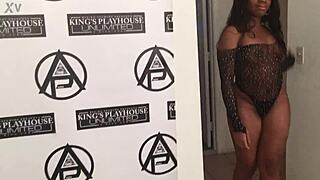 Kaiya Rose Sucks Big Black Cock