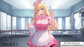 Minijois Hentai For Quick Cum With Nurse Bride And Hypnosis