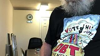 horny mature amateurs masturbate shaved pussies to orgasm and cumshot.