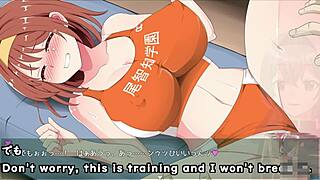 Hypno Pencil Trial! Big Tits Crossdressing In Anime Hentai Game!