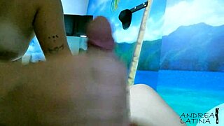 She Helps Him With A Handjob As A Gift