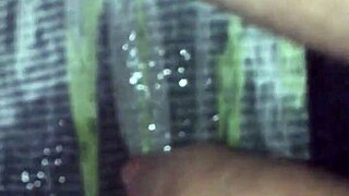 i piss in underwear and pour blue soap on my dick