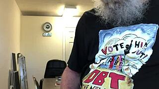 horny mature amateurs masturbate shaved pussies to orgasm and cumshot.