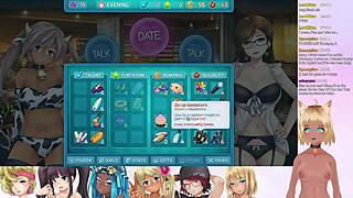 i'm lewdneko playin huniepop 2 double date part 6 with big tits