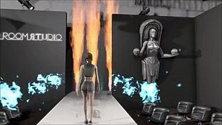 Hey, check out this Fallout 4 sporty fashion burning up the anime scene!