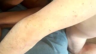 kevin and liza in interracial cumshot scene