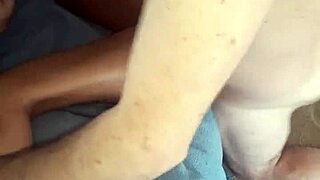 kevin and liza in interracial cumshot scene