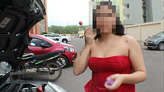 i sucked the mechanic's cock for a repair, now he's fucking my ass!