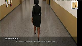 brunette katie deepthroats monster cock