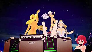 【 Mmd R18】 Engel Dancing Erotically