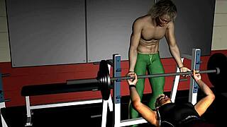 Luv gay personal trainer in anime hentai 😍