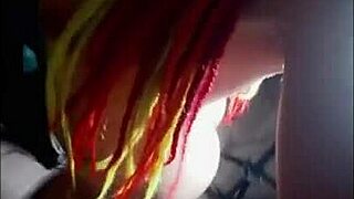 with a lover via video call