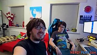 Yorkshire Geek’s Cock Ridden Hard in First-Time Amateur Action