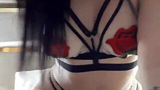 Latina Teen 18+ Brunette Shows Big Ass In Webcam Thong