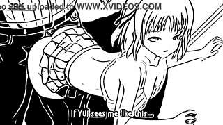 New girl bends over for fat boss