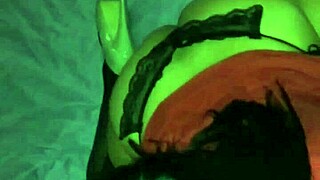 Amateur gives intense blowjob to cock in mamada de verga scene.