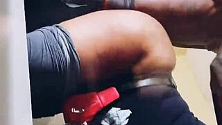 euros back with gut busting video, thick black babe not ready for big cock