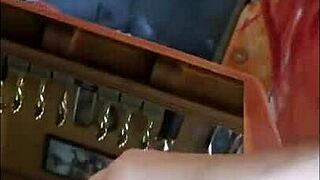 Savana Styles teases with wet panties in solo play.