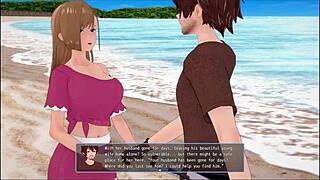 Donna in harem rpg gets fingered blindfolded