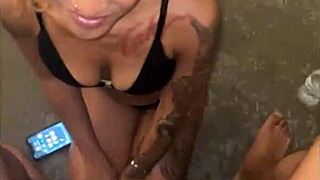 mena carlisle fucks the bbc she just met