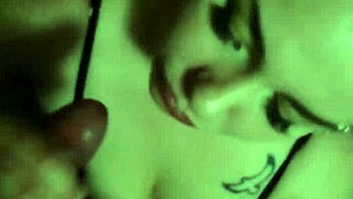 Blowjob Fun with Couple in Homemade Cumshot