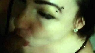 Blowjob Fun with Couple in Homemade Cumshot