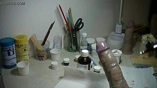 what's with this prosthetic penis paint job?