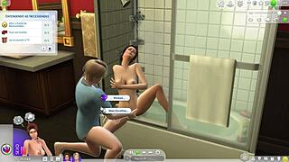 Young lovers engage in multiple orgasms in animated hentai