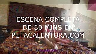 I tear Giselle Montes' lycra and penetrate her