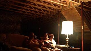 Fat bbw wife enjoys being in couple fucking