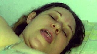 wife cheats with big cock lover and sends video to husband