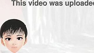 anime girl leo tries mixed bathing in secret hot spring without towel