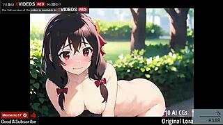 Uncensored japanese hentai music video featuring yunyun 210 in ai cgs scenes.