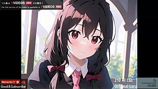 Uncensored japanese hentai music video featuring yunyun 210 in ai cgs scenes.