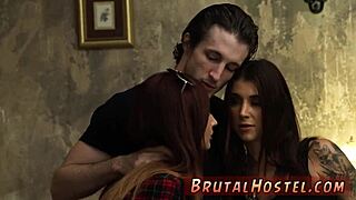 Wow, this ts really punishes that excited 18+ girl with extreme anal in hd!