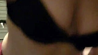 gym girl does a striptease in the gym