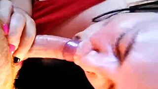 Girlfriend Sucks Cock, Then I Cum on Her Ass