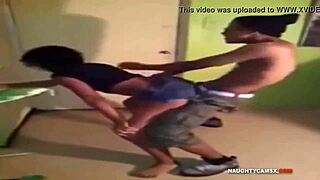 Sexy bikini dances in yard compilation