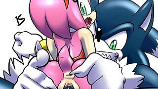 I explore Sonic and Amy's hentai adventures with intense passion.