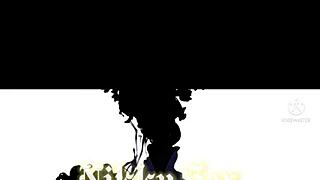 Latina Woman Dancing Sensually At Night In Sexy Outfit