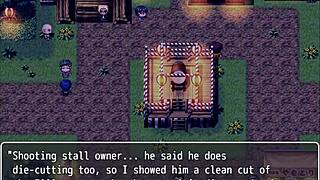 why is natsuki's pussy so wet from peeing in public in this hentai game?