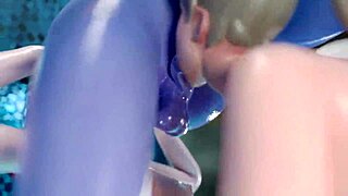 Three girlfriends enjoy a futanari threesome with hot sex and dicks.