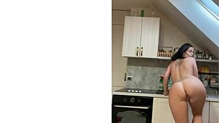 Little Teen Bends Over for Closer View