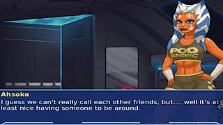 Star Wars cosplay with hot alien girls in group action.