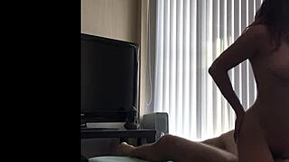 Young Asian rides dick with vibrator on webcam 😍 more on xcamwithme.com