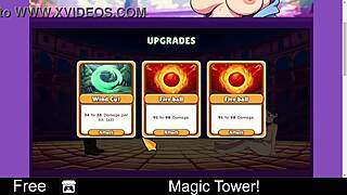 Exploring The Magic Tower In This Anime Game