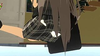 femdom giantess nerd humiliates bully with face sitting 😈