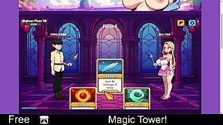 Exploring The Magic Tower In This Anime Game